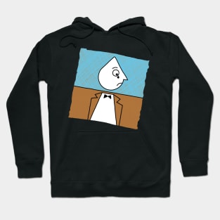 Crying Expression Drawing Hoodie